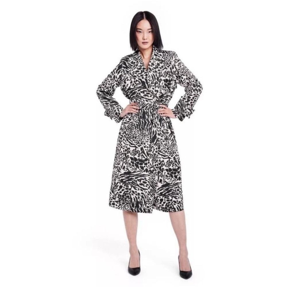 Target x Sergio Hudson Animal Print Trench Coat